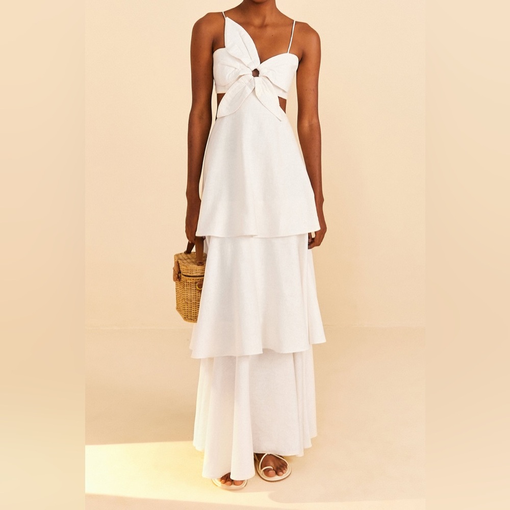 Farm Rio Flower Maxi Dress